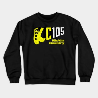 WWKC 105 Radio Station Crewneck Sweatshirt